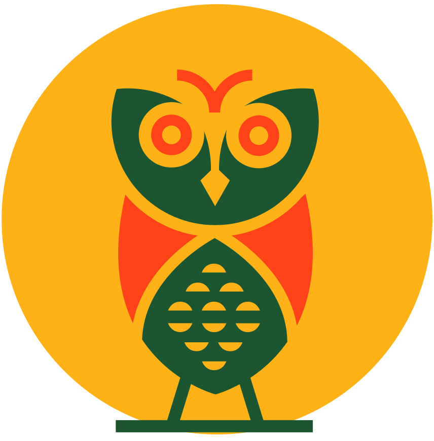 Spanish With A Gringo owl logo
